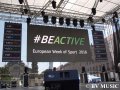 Otvárací ceremoniál Európskeho týždňa športu - Hudobná, tanečná a ohňová show #BeActive